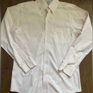 Brooks Brothers Pink Men’s Button Down 15-33